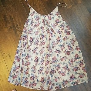 Summer floral float dress